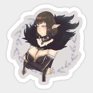 Short hair Semiramis (Fate Apocrypha) Sticker